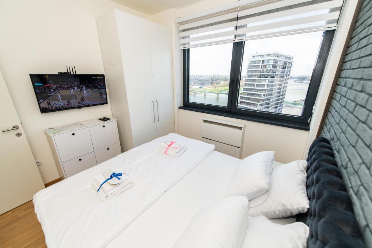 Modern Luxury In Belgrade Waterfront With Views Apartment Luaran gambar