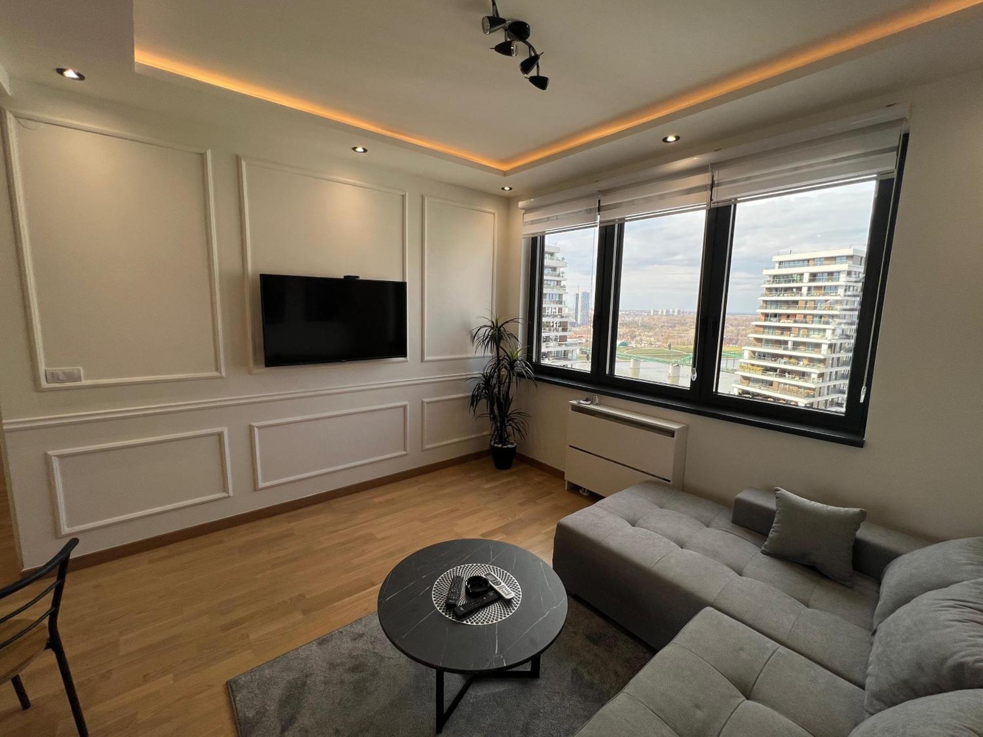 Modern Luxury In Belgrade Waterfront With Views Apartment Luaran gambar